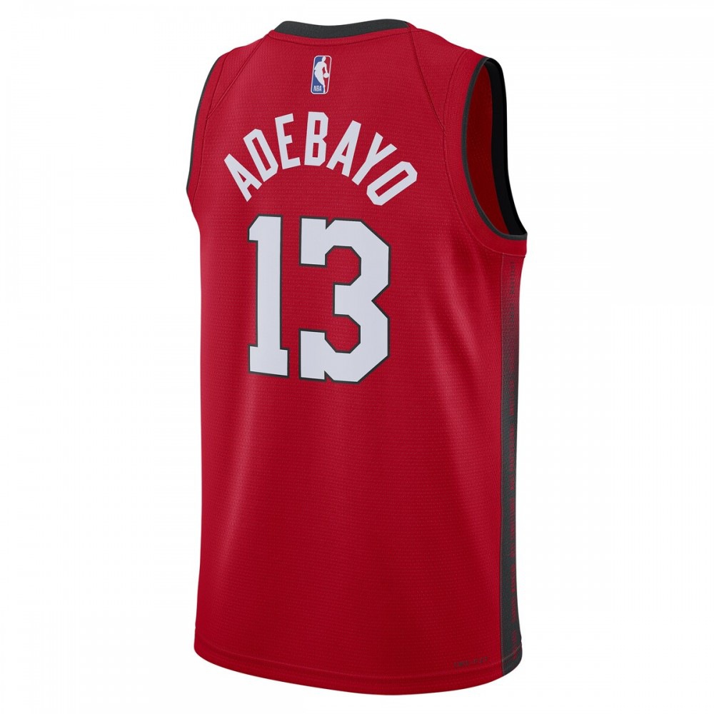Bam Adebayo Miami Heat Unisex 2024/25 Swingman Player Jersey - City Edition - Red-Pro Kit Vault | Brand New 26/27 Sports Jerseys